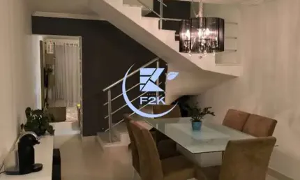 Excelente sobrado à venda na Vila Suissa, com 3 dorms sendo 1 suíte e área gourm