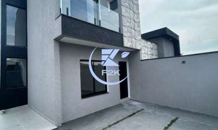 Maravilhoso sobrado recém construído à venda no Jd Universo, 3 dorms (1 suíte)
