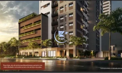 Lançamento no Mogilar 66m², 2 dormitórios(sendo 1 suíte), 1 banheiro e vaga de g