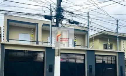 Sobrado frontal novo á venda com 3 dormitórios no bairro vila norma / sp.
