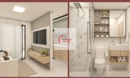 Apartamento á venda com 2 dormitórios e garden no bairro vila marieta / sp.