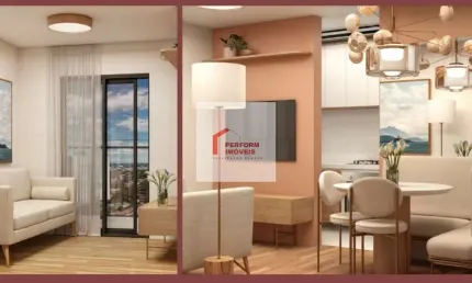 Apartamento á venda com 2 dormitórios no bairro vila marieta / sp.