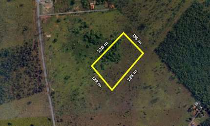 Área com mais de 27.700 m² à venda por R$ 1.770.000 Próximo da pedreira SEINFRA - Goiânia/GO