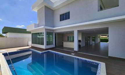 Sobrado com 5 dormitórios à venda, 412 m² por R$ 3.900.000,00 - Jardins Madri - Goiânia/GO