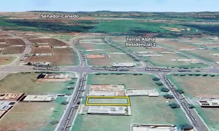 Terreno de 304 m² à venda por R$ 187.000 no Terras Alphaville 2 - Senador Canedo/GO
