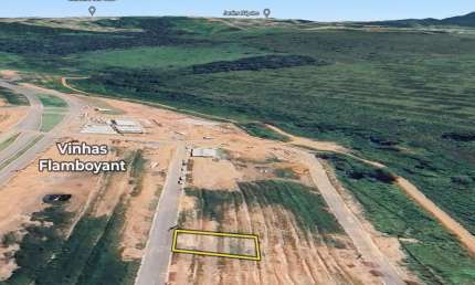Lote de 250 m² à venda por R$ 388.795 no Condomínio Vinhas Flamboyant - Senador Canedo/GO