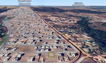 Lote de 305 m² à venda por R$ 320.000 no Jardins Porto - Senador Canedo/GO
