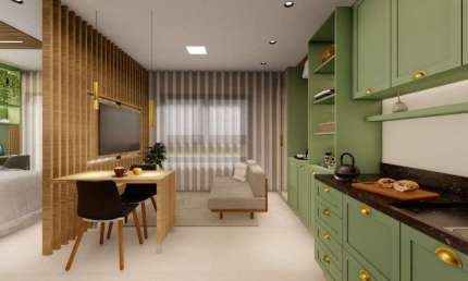 Flat de 39 m² à venda por R$ 625.000 no Setor Bueno - Goiânia/GO