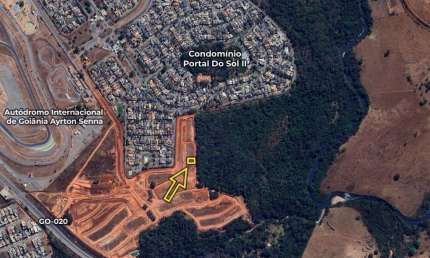 Lote de 301 m² à venda por R$ 717.671 no Jardins Amsterdã - Goiânia/GO