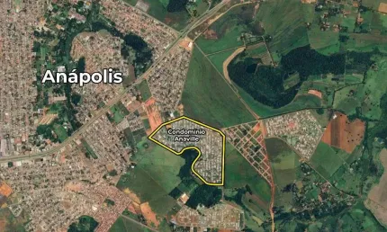 Lote de 623 m² à venda por R$ 695.000 no Residencial Anaville - Anápolis/GO
