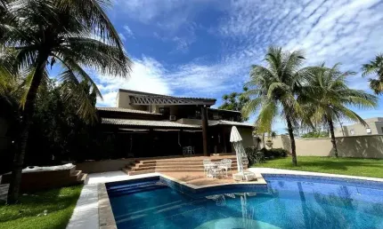 Sobrado de 535 m² com 04 suítes para alugar por R$ 29.000/mensais no Alphaville Flamboyant Residencial Cruzeiro do Sul - Goiânia