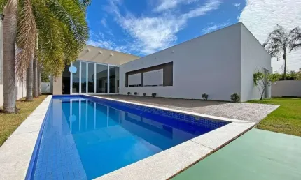Casa de 440 m² com 04 suítes para alugar por R$ 34.000/mensais no Alphaville Flamboyant Residencial Cruzeiro do Sul - Goiânia