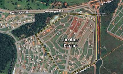 Área de 279 m² à venda por R$ 250.000 no Jardins Parma - Senador Canedo
