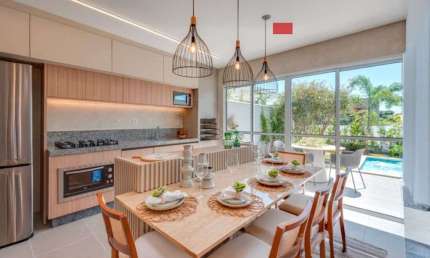 Sobrado de 167 m² com 03 suítes à venda por R$ 1.328.804 no Jardins Cannes - Aparecida de Goiânia