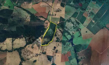 Área de 21845 m² à venda por r$ 1.500.000 na área rural de senador canedo - senador canedo