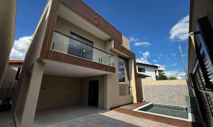 Sobrado de 217 m² com 04 suítes à venda por R$ 1.350.000 no Setor Jaó - Goiânia