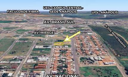 Terreno de 395 m² à venda por R$ 140.000 - Polocentro l - Anápolis