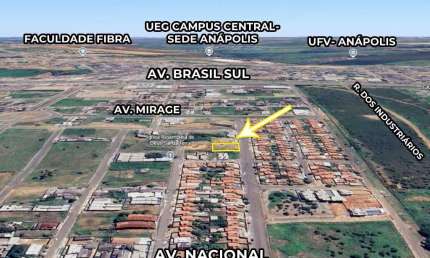 Terreno de 395 m² à venda por R$ 140.000 no Polocentro l - Anápolis