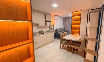 Flat com 42 m² para alugar por R$ 4.300,00 mensais, no Setor Marista, Goiânia.
