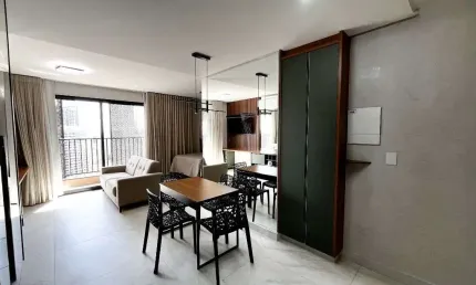Flat de 46 m² para alugar por r$ 4.200/mensais no setor marista - goiânia