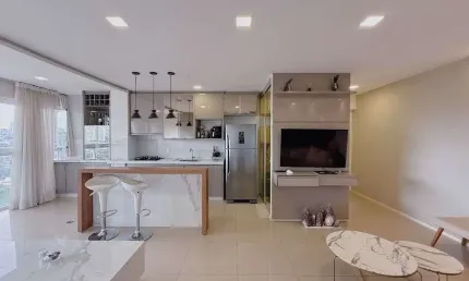 Apartamento de 80 m² com 02 quartos para alugar por r$ 7.200/mensais no jardim goiás - goiânia