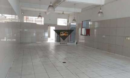 Salão Comercial para Locação em Suzano, Vila Amorim, 3 banheiros