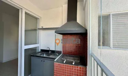 Apartamento com 2 dormitórios para alugar, 52 m² por R$ 3.045,43/mês - Urbanova - São José dos Campos/SP