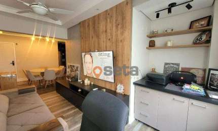 Apartamento, 76 m² - venda por R$ 890.000,00 ou aluguel por R$ 5.950,00/mês - Jardim Aquarius - São José dos Campos/SP