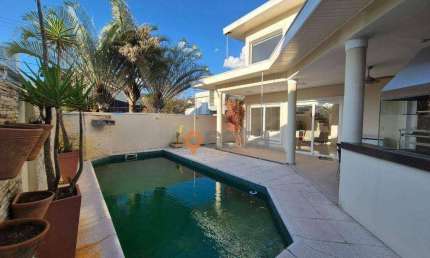Casa em condomínio fechado, com 5 dormitórios, 358 m² - venda por R$ 2.350.000 ou aluguel por R$ 10.090/mês - Jardim Altos de Santana II - Jacareí/SP