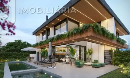 Casa residencial com 6 quartos  à venda, 597.60 m2 por r$10700000.00  - cacupe - florianopolis/sc
