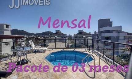 Cobertura com 2 quartos  para alugar, 190.77 m2 por R$4200.00  - Ingleses Do Rio Vermelho - Florianopolis/SC