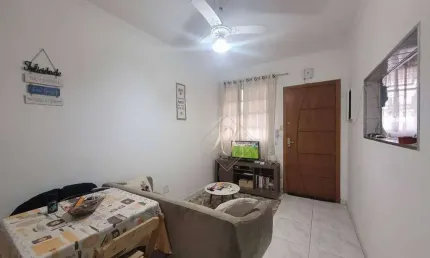 FRENTE A PRAIA DE SÃO VICENTE!!! APARTAMENTO REFORMADO, PRONTINHO PARA MORAR!!!