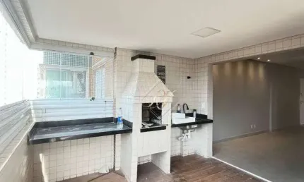 Oportunidade, todo reformado, varanda gourmet, sala ampla, lazer completo na cidade de santos!!!