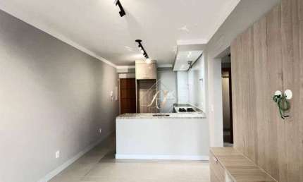 VISTA MAR, SALA AMPLA COM SACADA FECHADA EM VIDROS, 2 DORMITÓRIOS, LAZER COMPLETO NO BAIRRO VILA RICA EM SANTOS!!!