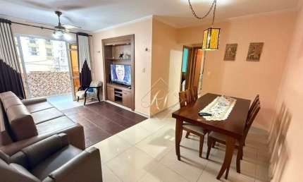 Excelente apartamento, frente mar, com 89m², porteira fechada, no bairro da Aparecida!!!