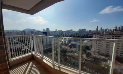 OPORTUNIDADE!!! APARTAMENTO AMPLO, SACADA, LAZER COMPLETO NA CIDADE DE SANTOS!!!