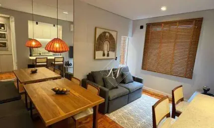 Maravilhoso apartamento, 2 dormitórios, porteira fechada, frente mar, com vista lateral, no bairro da Aparecida!!!