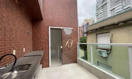 Village com 3 dormitórios à venda, 175 m² por R$ 1.100.000 - Gonzaga - Santos/SP