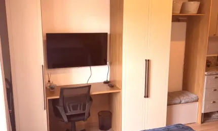 Excelente studio mobiliado - lazer - localização privilegiada