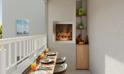 Apartamento com 2 quartos à venda na Rua Álvaro Grotti, Jardim Barcelona, Londrina