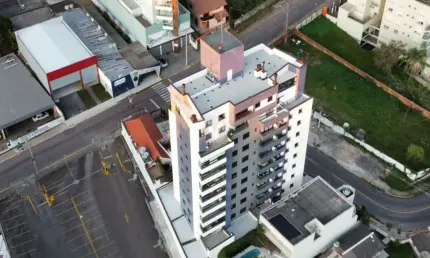 Residencial Bau727, apartamento semi-mobiliado ao lado do Nacional da Medianeira