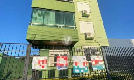 Apto semi mobiliado, no bairro Nossa Senhora de Lourdes