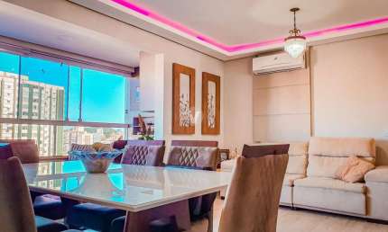 APARTAMENTO COM 3 DORMITÓRIOS(1 SUÍTE), SEMI MOBILIADO EM ANDAR ALTO NA AV PRESI