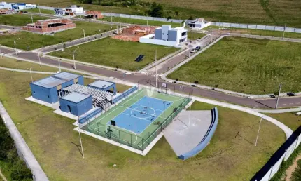 Terreno em condomínio fechado à venda na Estrada Municipal Silvio Schirmer, 2443, Camobi, Santa Maria