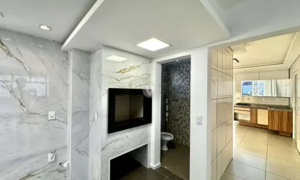 Apartamento amplo, 3 dormitórios, 2 banheiros, 3 vagas, 2 sacadas e área gourmet