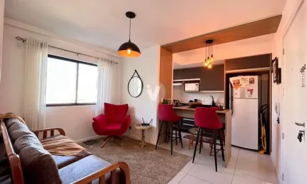 Apartamento de 1 dormitório mobiliado, bairro Centro Santa Maria!