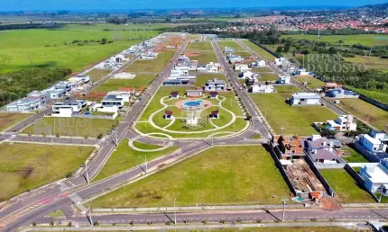 Terreno em condomínio fechado à venda na Estrada Municipal Silvio Schirmer, 2443, Camobi, Santa Maria