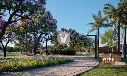 Terreno no Loteamento Arbo Village Park com Registro e ITBI grátis