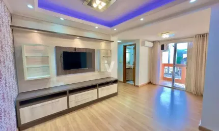 Apartamento 2 quartos (1suíte), 1 vaga de garagem, no centro de santa maria