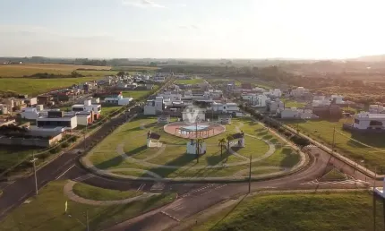 Terreno em condomínio fechado à venda na Estrada Municipal Silvio Schirmer, 2443, Camobi, Santa Maria